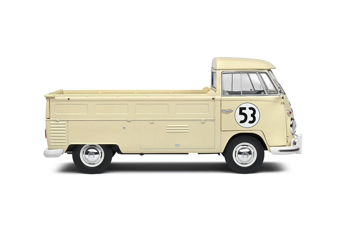 Solido 1/18 Volkswagen T1 Pick-up Racer 53 Beige 1950 S1806708