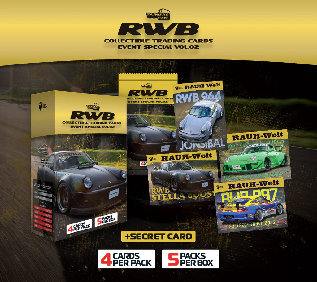 Tarmac Cards Event Special Pack - RWB Vol.02 Box TC-RWBE-02