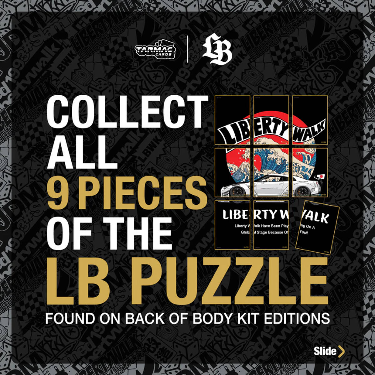Tarmac Cards Liberty Walk Collectible Trading Cards Vol.01 Box TC-LBC-01
