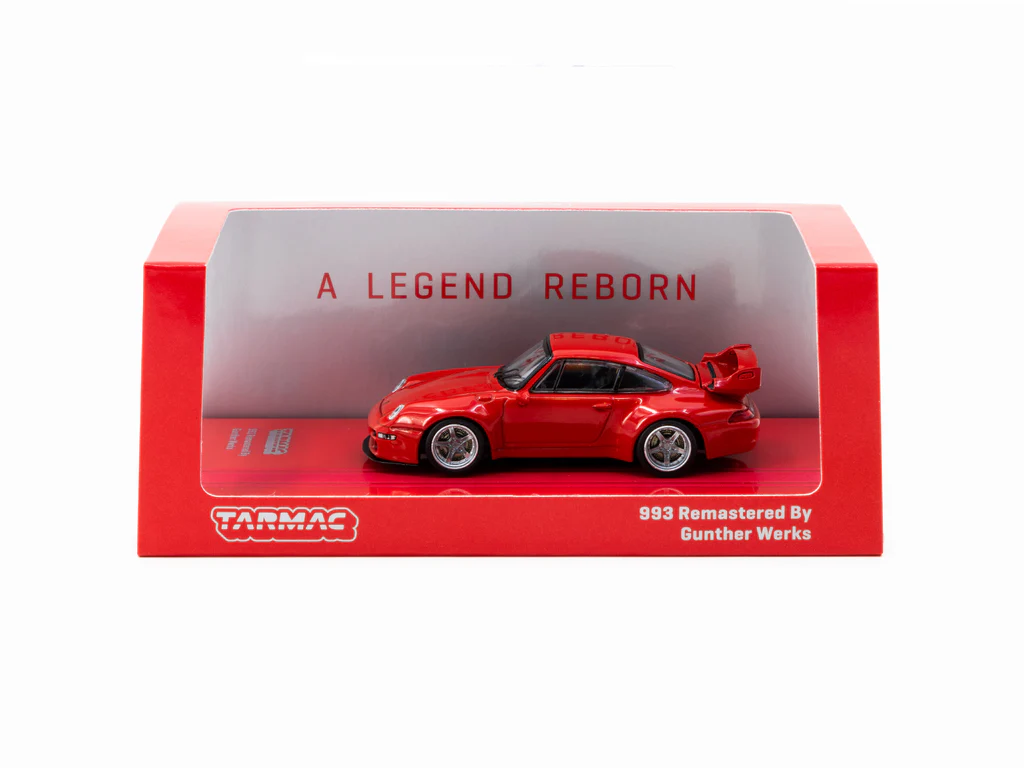 Tarmac Works - Tarmac Works 1/64 993 Remastered By Gunther Werks Red - ROAD64 T64R-TL054-RE Tarmac Works - Tarmac Works 1/64 993 Remastered By Gunther Werks Red - ROAD64 T64R-TL054-RE