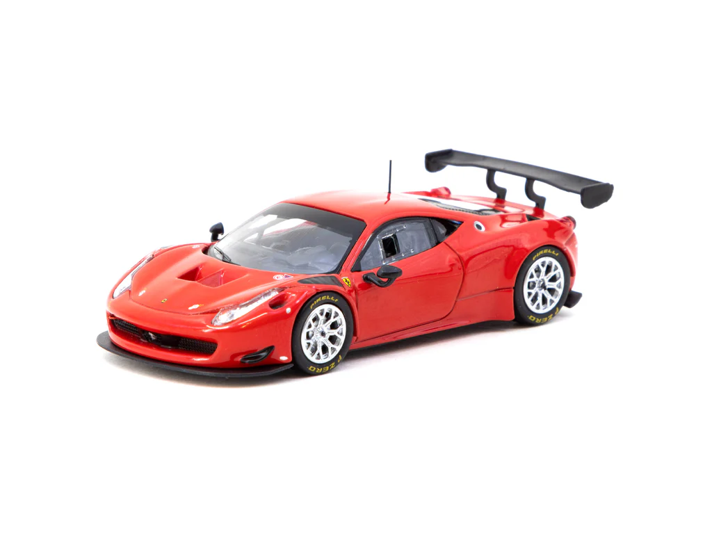 Tarmac Works - Tarmac Works 1/64 Ferrari 458 Italia GT3 Red - ROAD64 T64R-074-RE