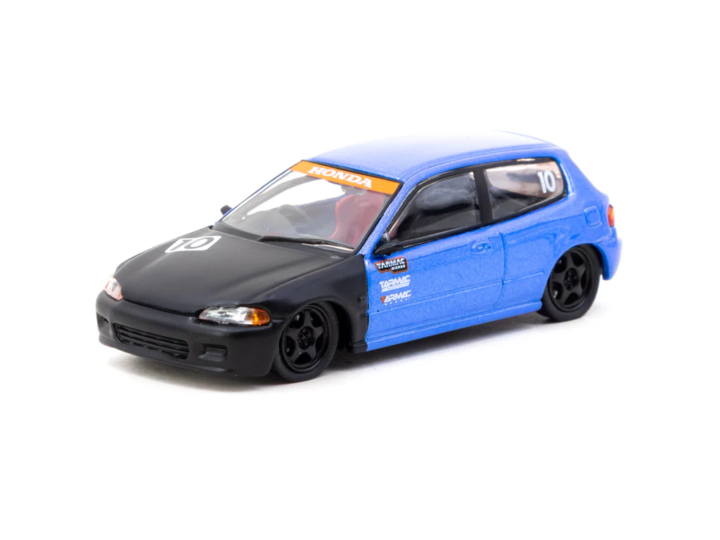 Tarmac Works - Tarmac Works 1/64 Honda Civic EG6 Tarmac Works 10th Anniversary - HOBBY64 T64-TL001-10TH