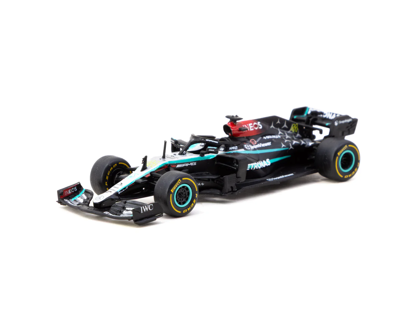 Tarmac Works - Tarmac Works 1/64 Mercedes-AMG F1 W12 E Performance New York Demo Run 2024 Lewis Hamilton - Tarmac Works X iXO Models GLOBAL64 T64G-F037-NY