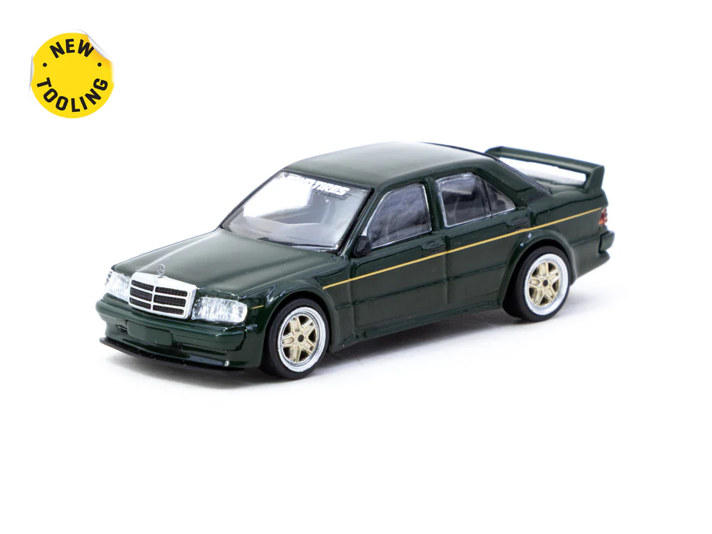 Tarmac Works - Tarmac Works 1/64 Mercedes-Benz 190 E 2.5-16 EVO 1 TOYO TIRES - GLOBAL64 T64G-057-TOYO Tarmac Works - Tarmac Works 1/64 Mercedes-Benz 190 E 2.5-16 EVO 1 TOYO TIRES - GLOBAL64 T64G-057-TOYO