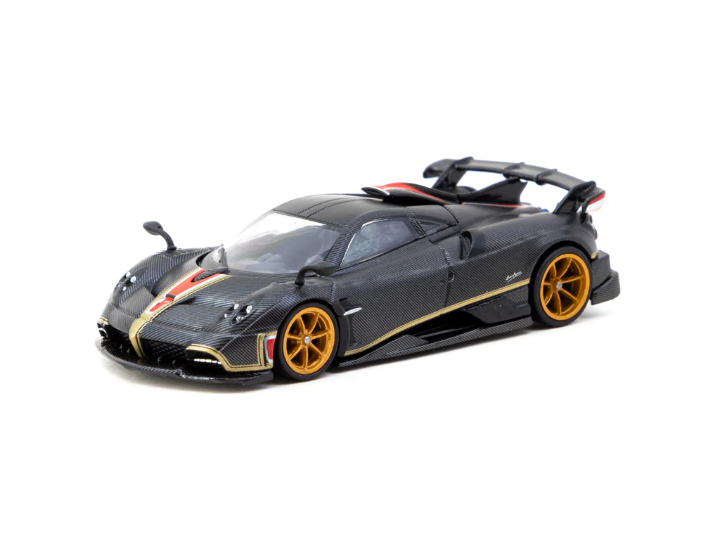 Tarmac Works - Tarmac Works 1/64 Pagani Imola Matt Black Carbon Fiber - GLOBAL64 T64G-TL046-BCF Tarmac Works - Tarmac Works 1/64 Pagani Imola Matt Black Carbon Fiber - GLOBAL64 T64G-TL046-BCF
