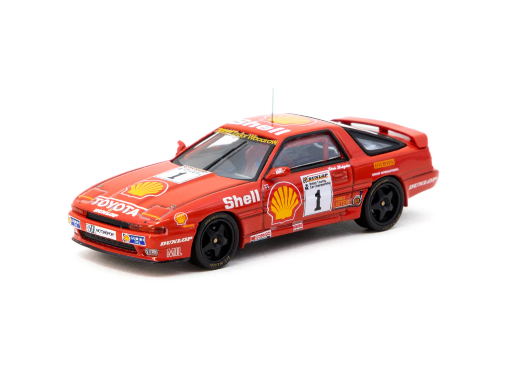 Tarmac Works - Tarmac Works 1/64 Toyota Supra Turbo (MA70) BTCC 1988 Chris Hodgetts - HOBBY64 T64-064-88BTC01