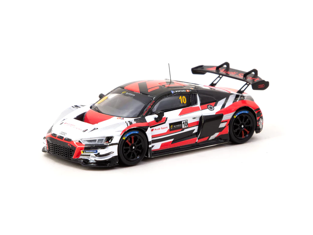 Tarmac Works 1/64 Audi R8 LMS GT3 Evo II Macau GT Cup 2022 #10 - Macau GP 2023 Special Edition - HOBBY64 - Thumbnail