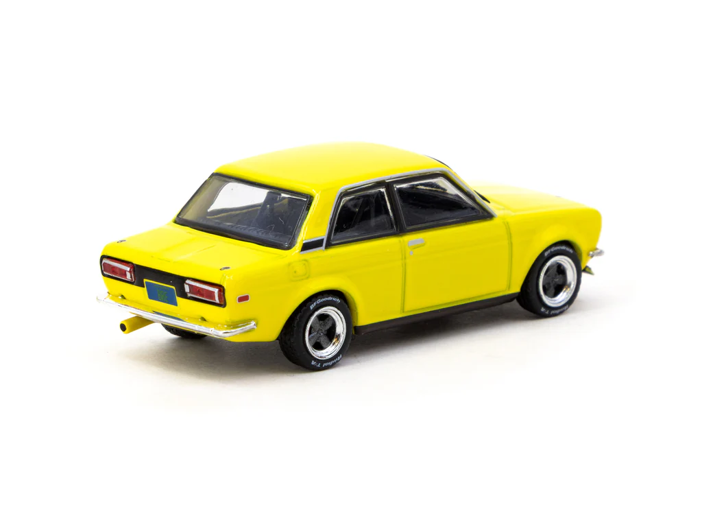 Tarmac Works 1/64 BRE Datsun 510 Brock Buster Peter Brock – USA Special Edition - ROAD64 T64R-052-BB