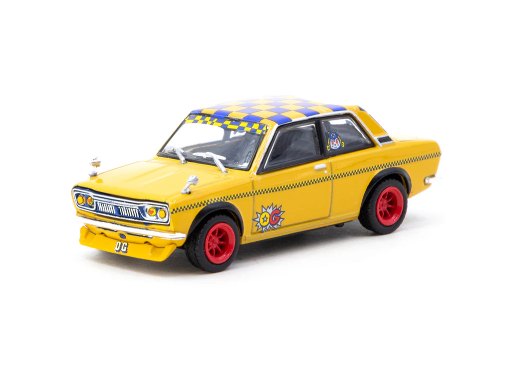 Tarmac Works 1/64 Datsun 510 OG - HOBBY64 T64-052-OG - Thumbnail