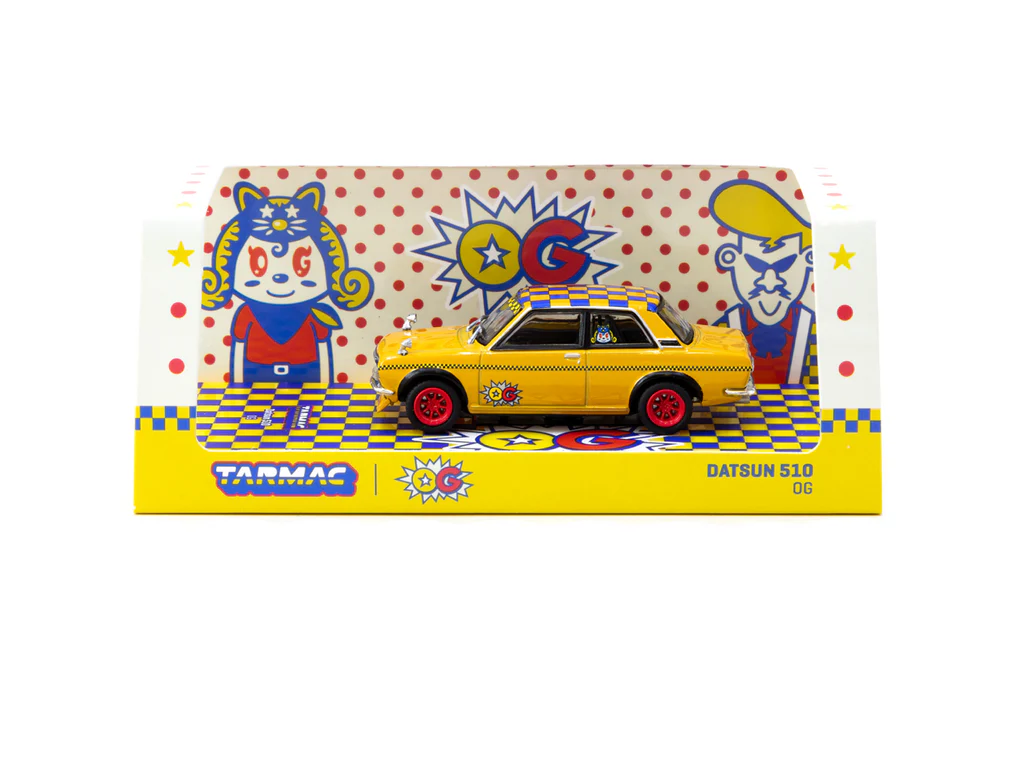 Tarmac Works 1/64 Datsun 510 OG - HOBBY64 T64-052-OG