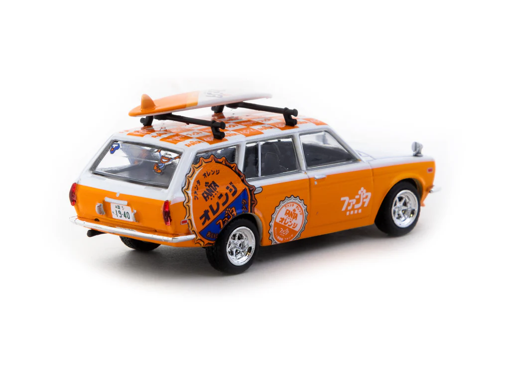 Tarmac Works 1/64 Datsun Bluebird 510 Wagon FANTA - GLOBAL64 T64G-026-FA - Thumbnail