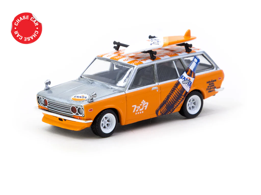 Tarmac Works 1/64 Datsun Bluebird 510 Wagon FANTA - GLOBAL64 T64G-026-FA