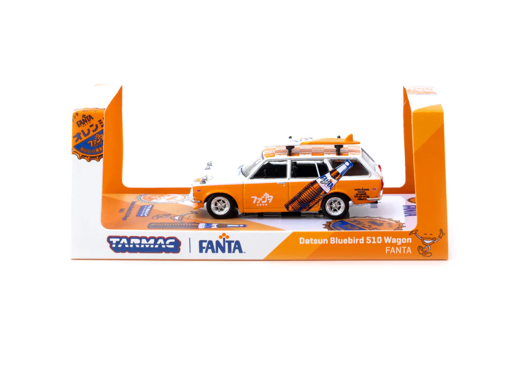 Tarmac Works 1/64 Datsun Bluebird 510 Wagon FANTA - GLOBAL64 T64G-026-FA