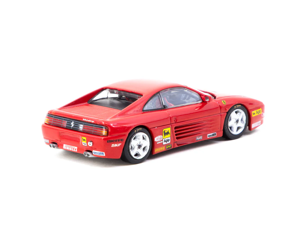 Tarmac Works 1/64 Ferrari 348 Challenge Presentation - HOBBY64 T64-082-PRE