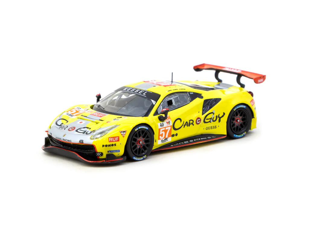 Tarmac Works 1/64 Ferrari 488 GTE 24h of Le Mans 2023 #57 - HOBBY64 T64-071-23LM57
