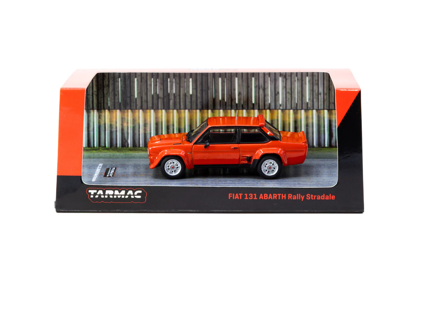 Tarmac Works 1/64 FIAT 131 ABARTH Rally Stradale Red - ROAD64 T64R-094-RE - Thumbnail