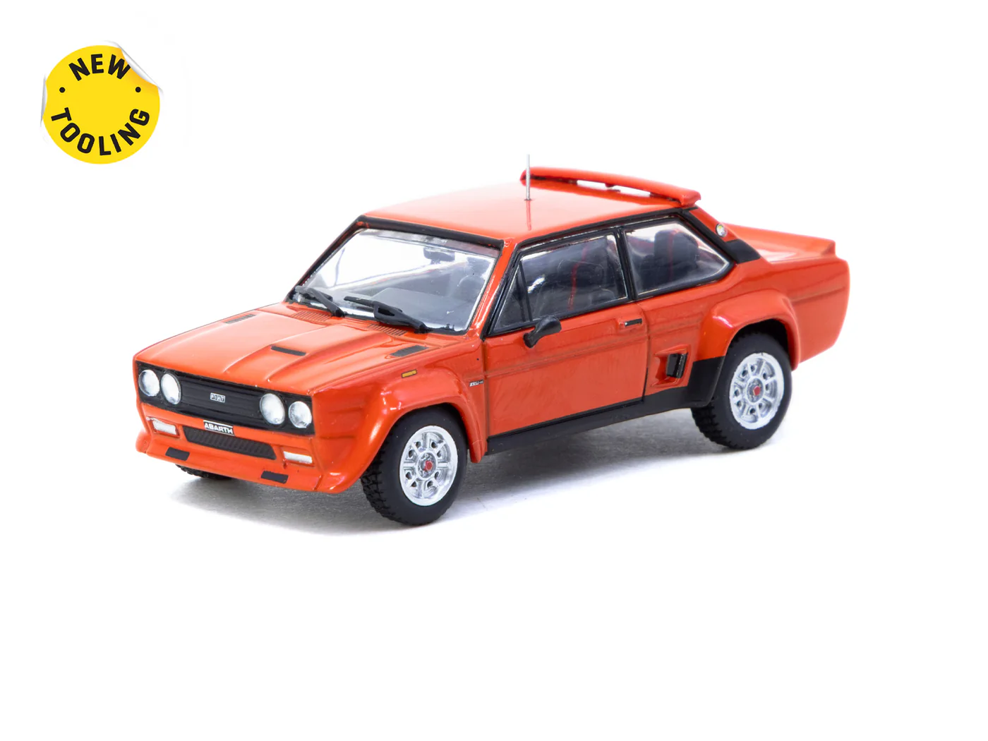 Tarmac Works 1/64 FIAT 131 ABARTH Rally Stradale Red - ROAD64 T64R-094-RE - Thumbnail