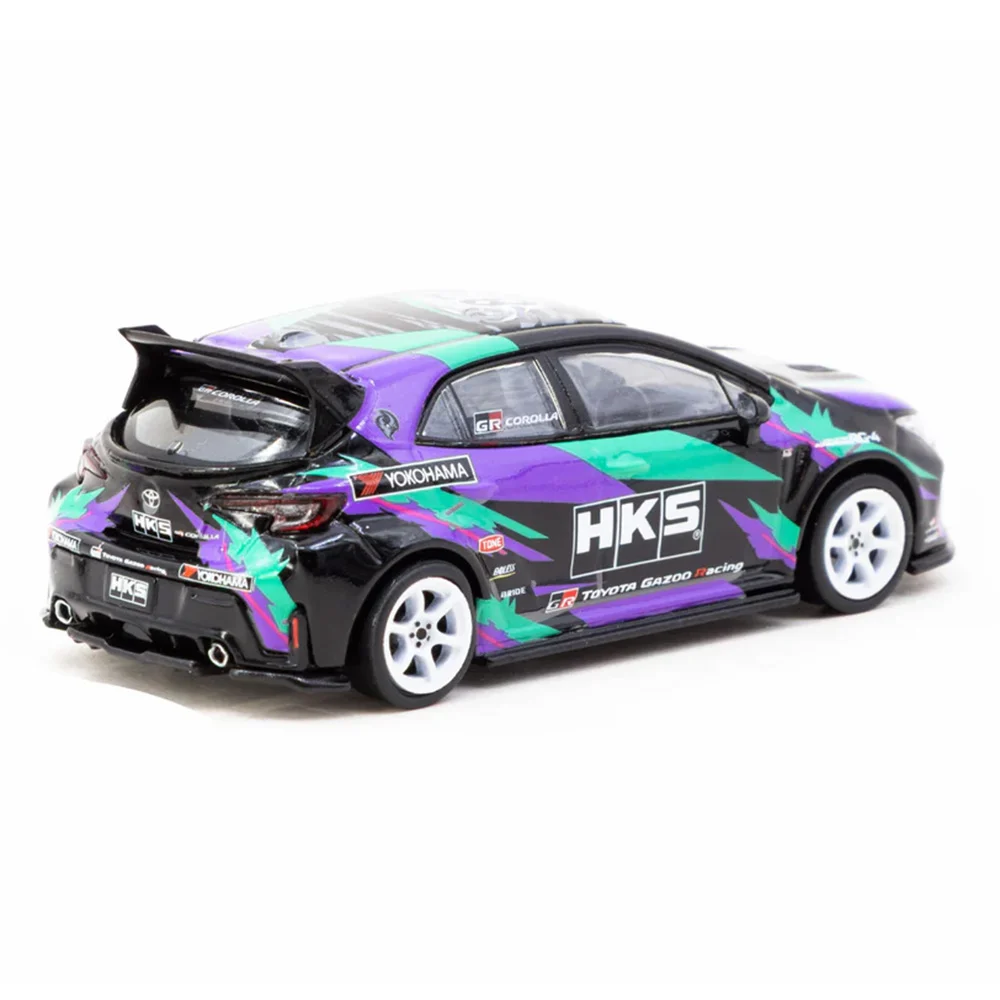 Tarmac Works 1/64 HKS Toyota GR Corolla T64G-066-HKS - Thumbnail