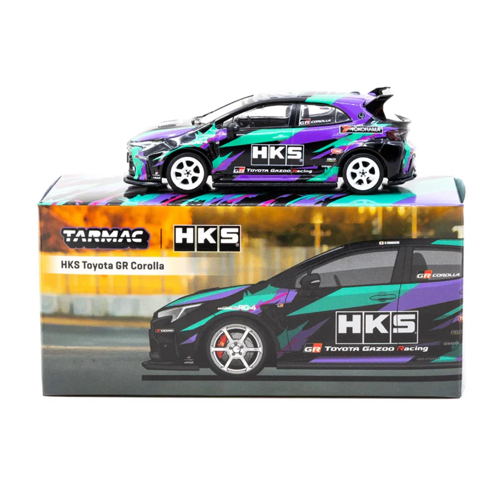 Tarmac Works 1/64 HKS Toyota GR Corolla T64G-066-HKS - Thumbnail