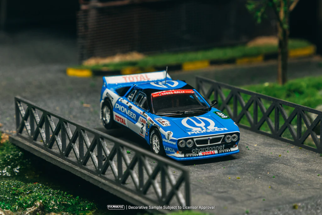 Tarmac Works 1/64 Lancia 037 Rally Ypres 24 Hours Rally 1983 #3 - HOBBY64+ T64P-TL002-83YR03