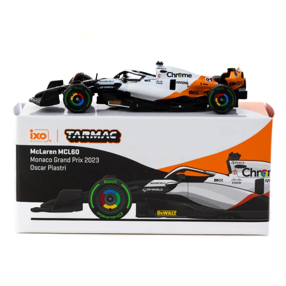 Tarmac Works 1/64 McLaren MCL60 Monaco Grand Prix 2023 T64G-F070-OP1