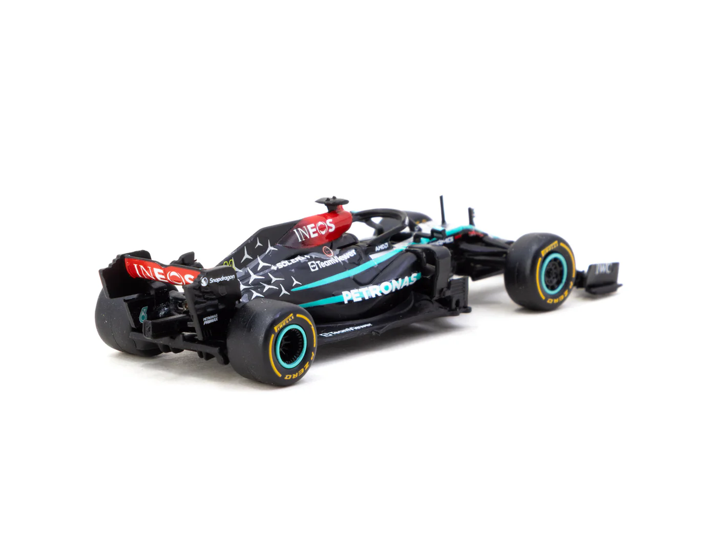 Tarmac Works 1/64 Mercedes-AMG F1 W12 E Performance New York Demo Run 2024 Lewis Hamilton - Tarmac Works X iXO Models GLOBAL64 T64G-F037-NY