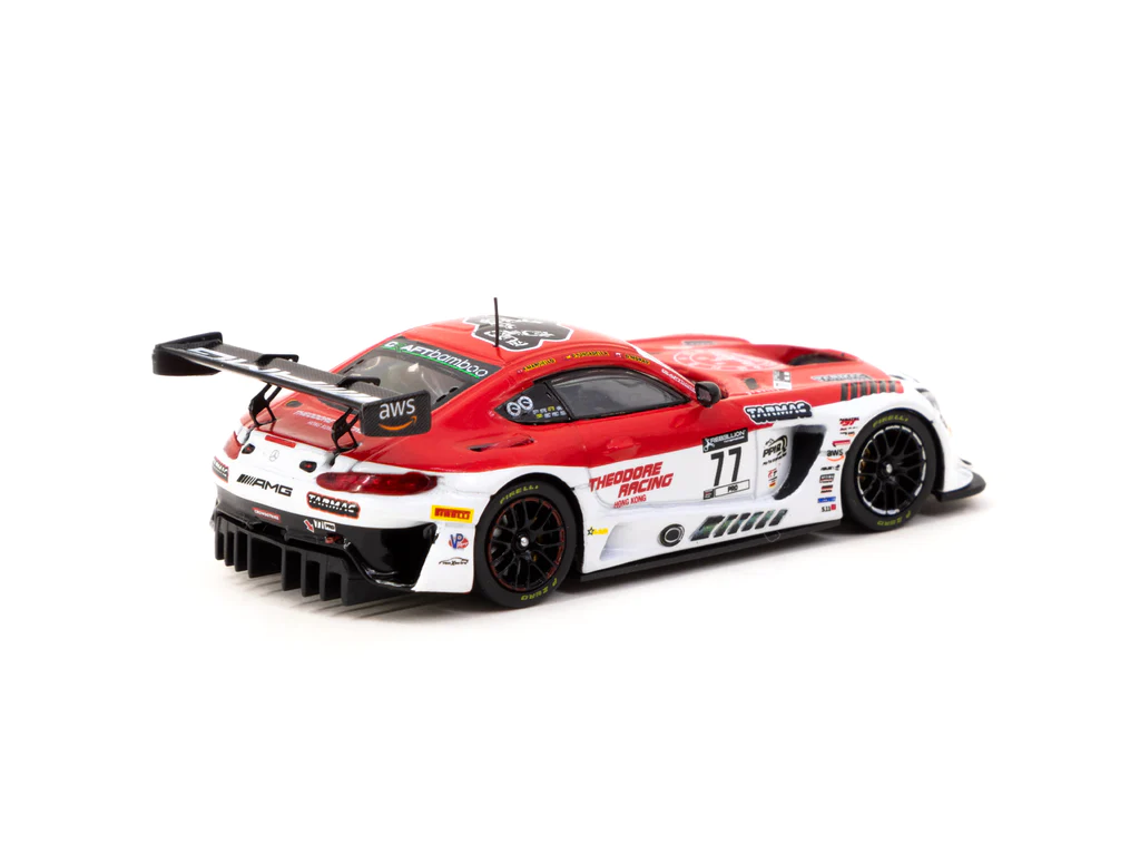 Tarmac Works 1/64 Mercedes-AMG GT3 Indianapolis 8 Hour 2022 #77 Winner - HOBBY64