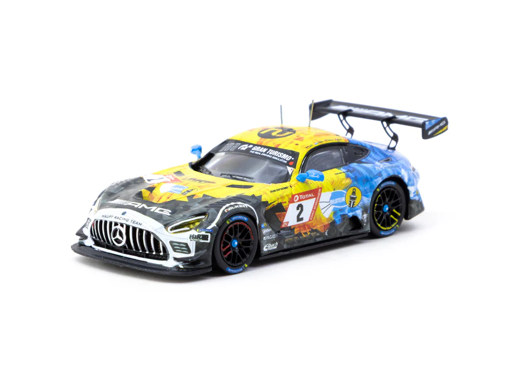 Tarmac Works 1/64 Mercedes-AMG GT3 Nürburgring 24h 2020 #02 - HOBBY64 T64-062-20NUR02 - Thumbnail