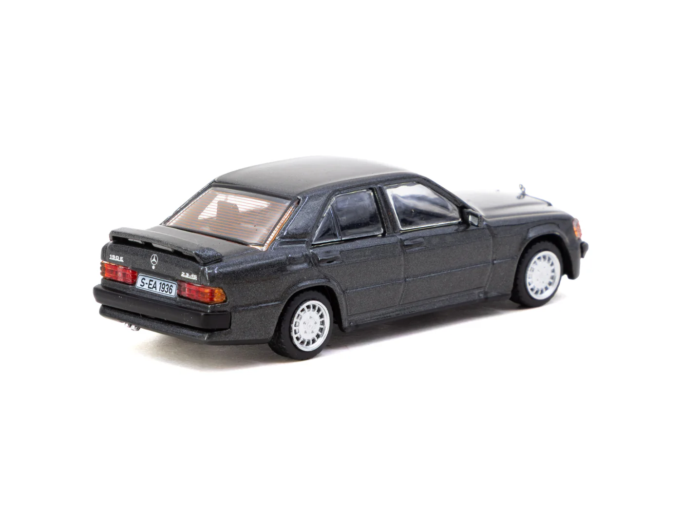 Tarmac Works 1/64 Mercedes-Benz 190 E 2.3-16 Blue-Black metallic - GLOBAL64 T64G-047-BK
