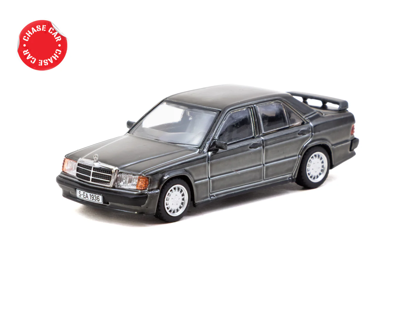 Tarmac Works 1/64 Mercedes-Benz 190 E 2.3-16 Blue-Black metallic - GLOBAL64 T64G-047-BK