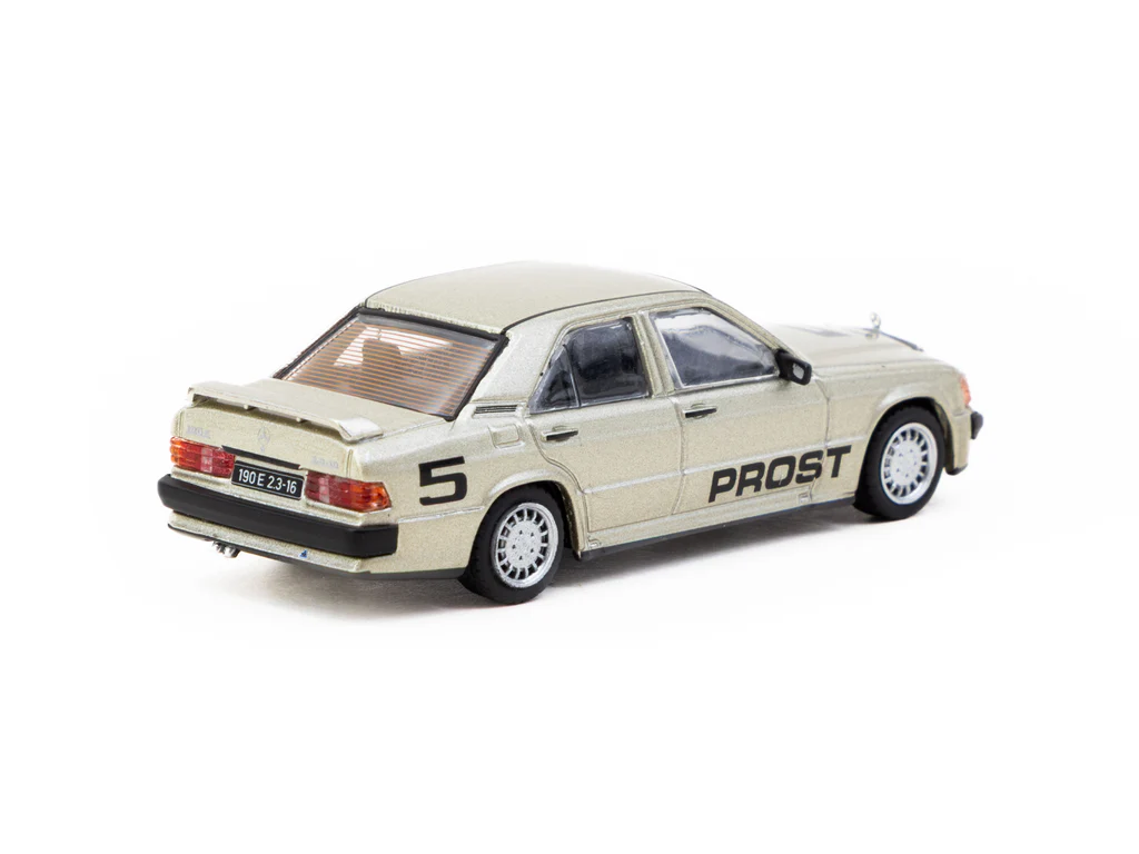 Tarmac Works 1/64 Mercedes-Benz 190 E 2.3-16 Race of Champion 1984 Alain Prost - GLOBAL64 T64G-047-84ROC05