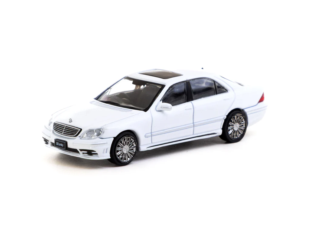 Tarmac Works 1/64 Mercedes-Benz S-Class Wald Alabaster White - Lamley Special Edition - GLOBAL64T64G-072-WH - Thumbnail