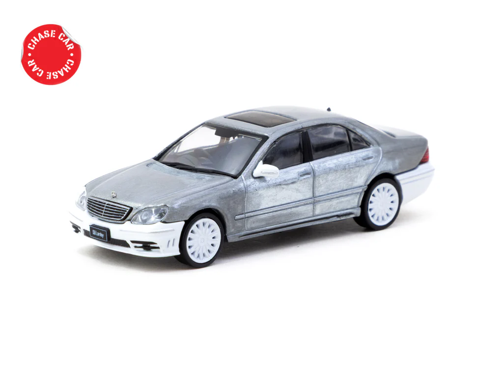 Tarmac Works 1/64 Mercedes-Benz S-Class Wald Alabaster White - Lamley Special Edition - GLOBAL64T64G-072-WH