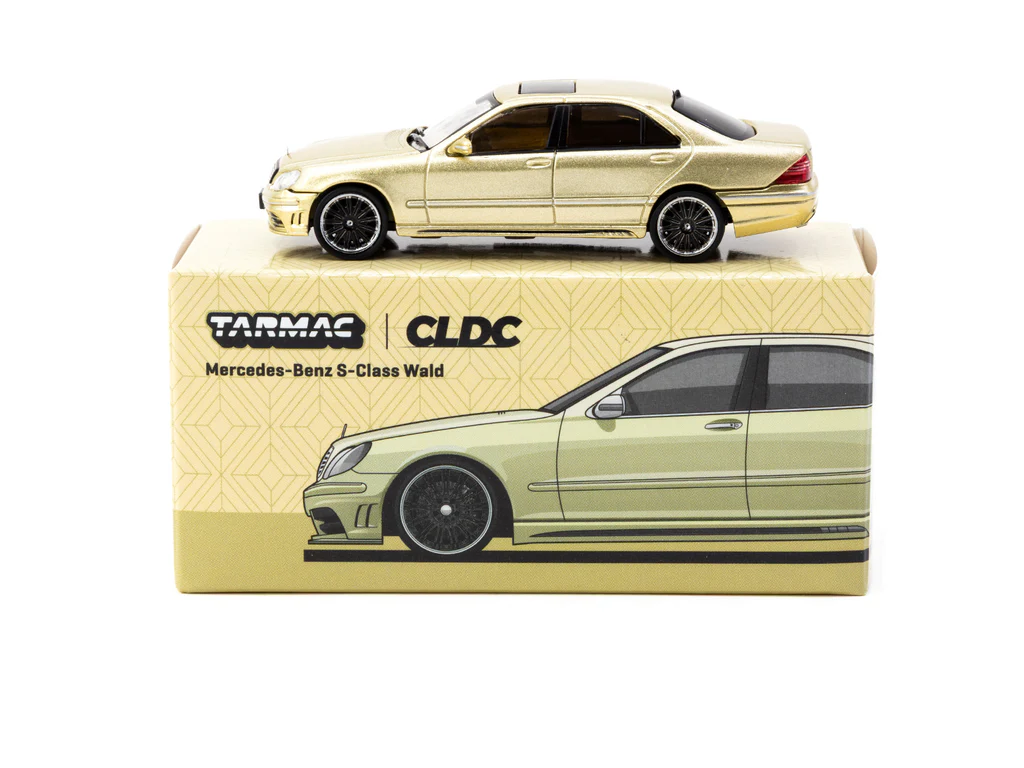 Tarmac Works 1/64 Mercedes-Benz S-Class Wald GOLD - CLDC Special Edition - GLOBAL64 T64G-072-GO