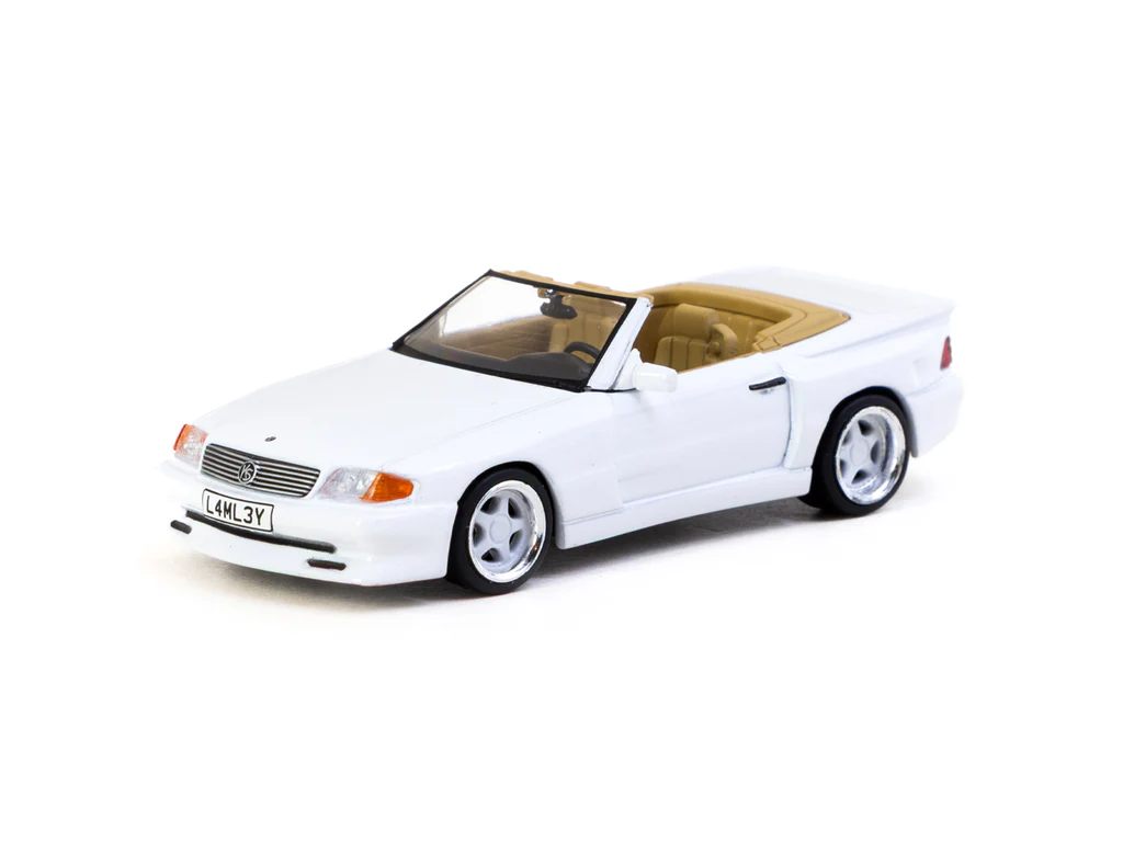 Tarmac Works 1/64 Mercedes-Benz SL 500 Koenig Specials White - GLOBAL64 T64G-045-WH