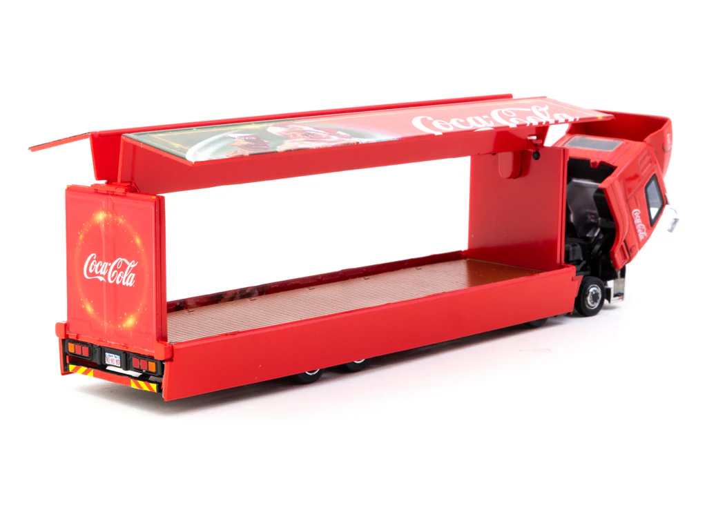 Tarmac Works 1/64 Mitsubishi Fuso Super Great Coca-Cola Santa Truck - TRUCK64 T64T-TL001-CC