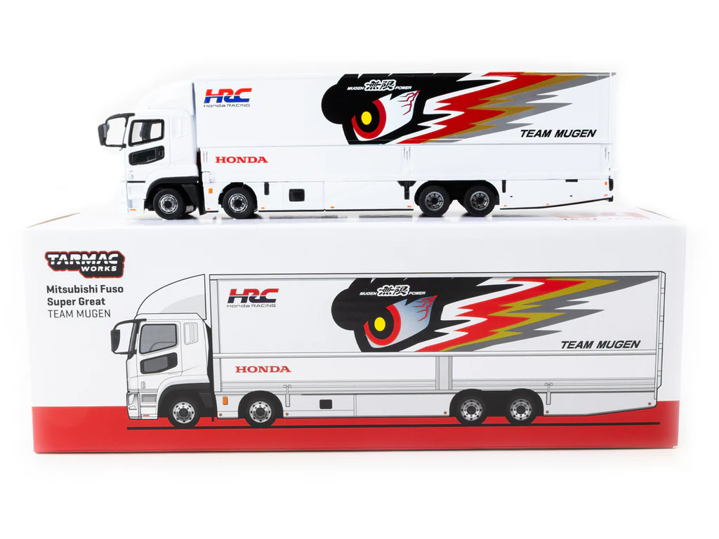 Tarmac Works 1/64 Mitsubishi Fuso Super Great TEAM MUGEN- TRUCK64 T64T-TL001-MU