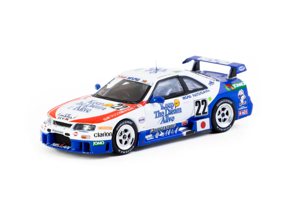 Tarmac Works 1/64 Nissan NISMO GT-R LM 24h of Le Mans 1995 #22 - HOBBY64 T64-067-95LM22