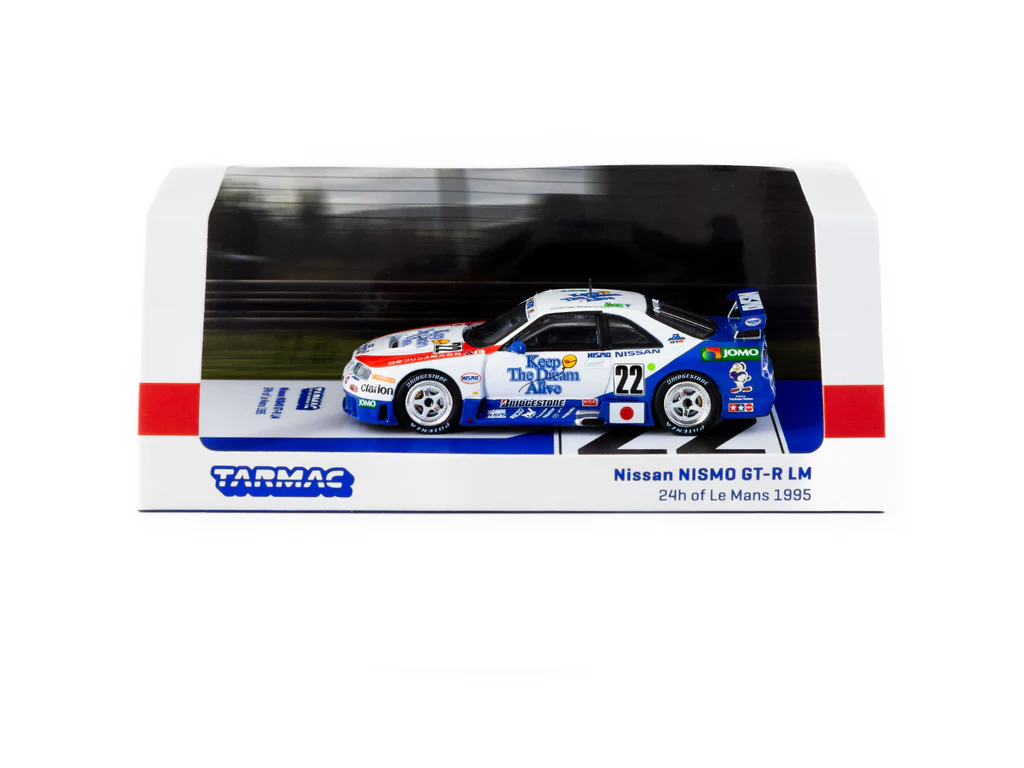 Tarmac Works 1/64 Nissan NISMO GT-R LM 24h of Le Mans 1995 #22 - HOBBY64 T64-067-95LM22