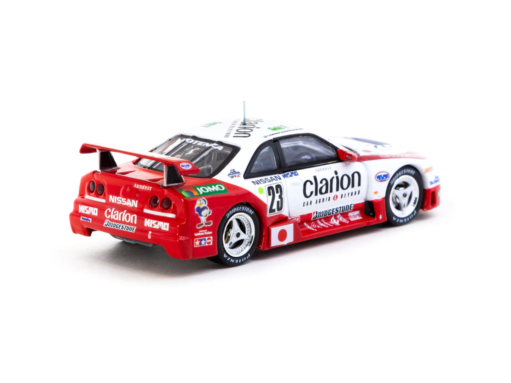 Tarmac Works 1/64 Nissan NISMO GT-R LM 24h of Le Mans 1995 Presentation #23 - HOBBY64 T64-067-95LM23