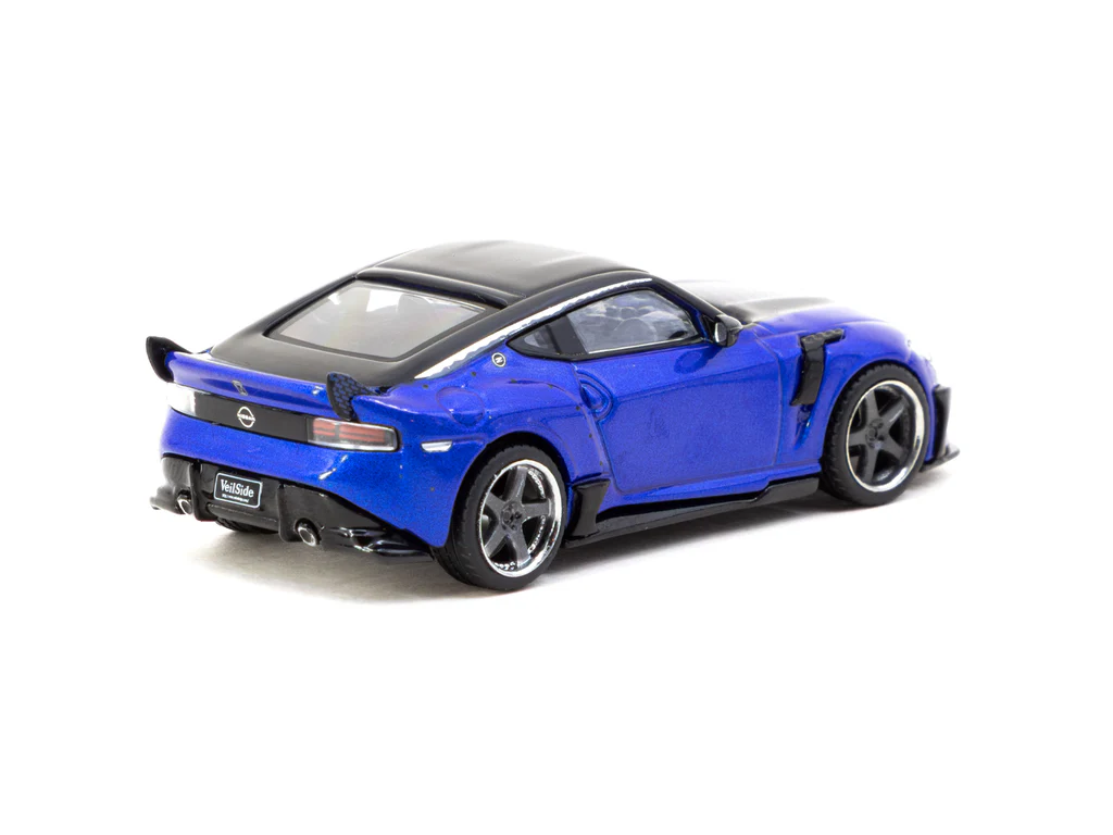 Tarmac Works 1/64 Nissan VeilSide FFZ400 Fairlady Z Blue - GLOBAL64 T64G-074-BL