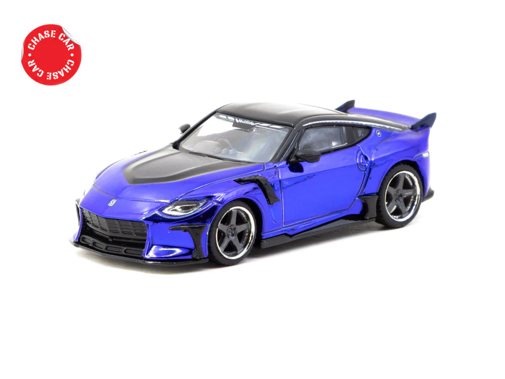 Tarmac Works 1/64 Nissan VeilSide FFZ400 Fairlady Z Blue - GLOBAL64 T64G-074-BL - Thumbnail