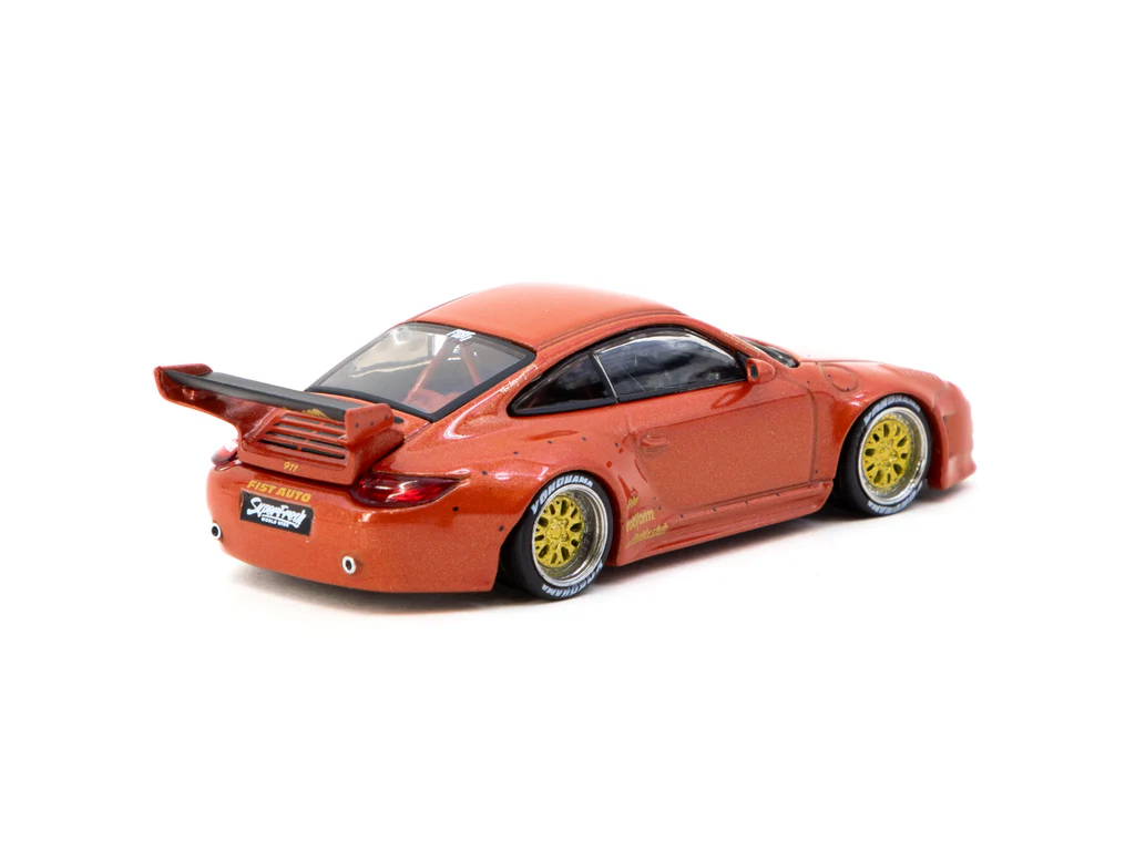 Tarmac Works 1/64 Old & New 997 Red Metallic - ROAD64 T64R-TL053-REM