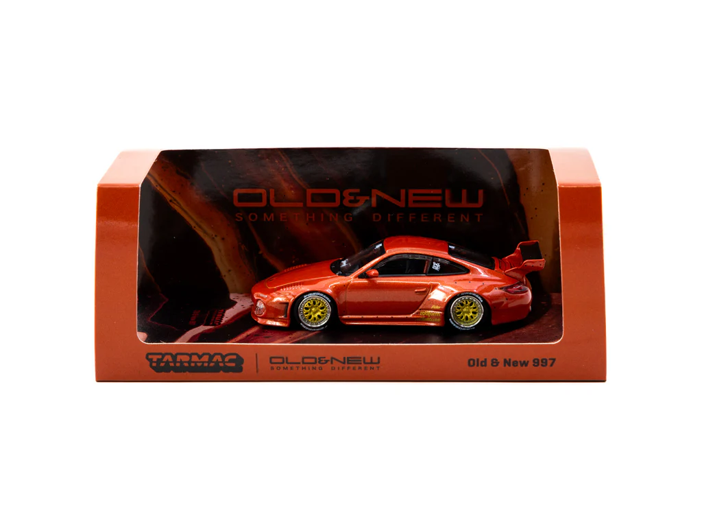 Tarmac Works 1/64 Old & New 997 Red Metallic - ROAD64 T64R-TL053-REM
