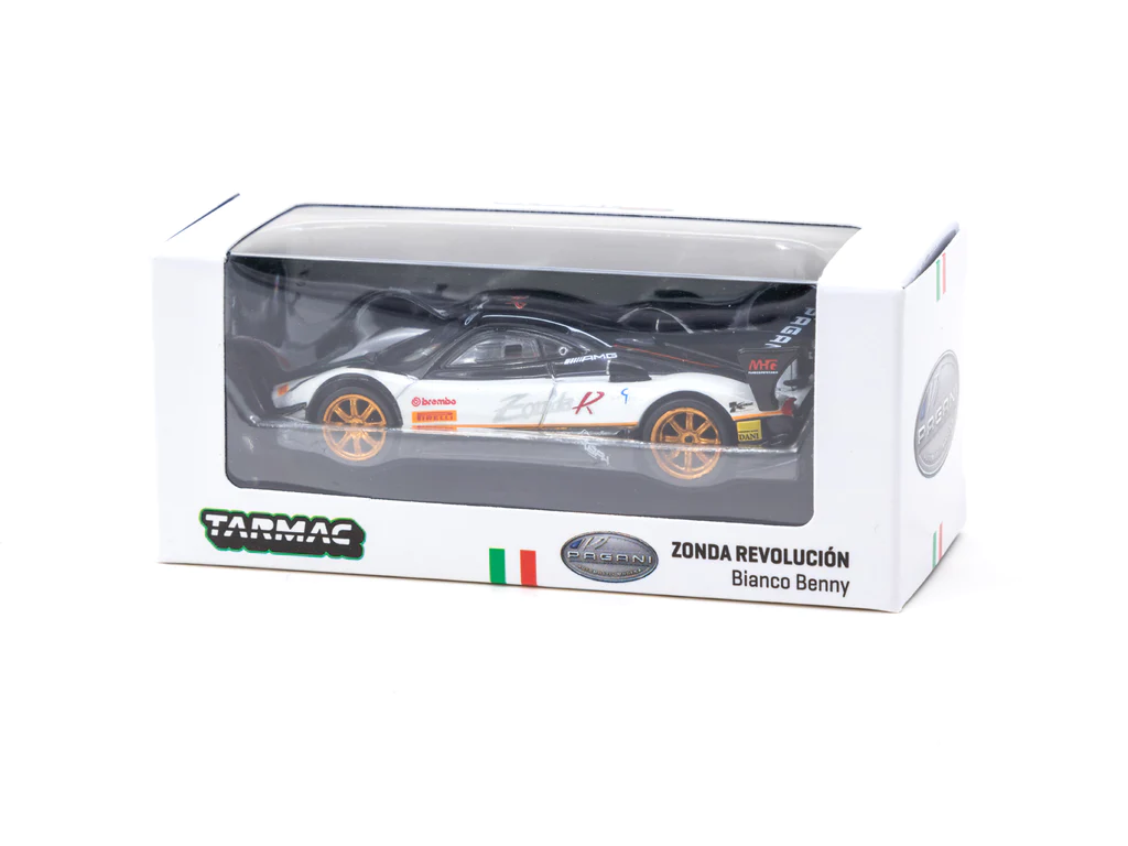 Tarmac Works 1/64 Pagani Zonda Revolución Bianco Benny - GLOBAL64 - Thumbnail