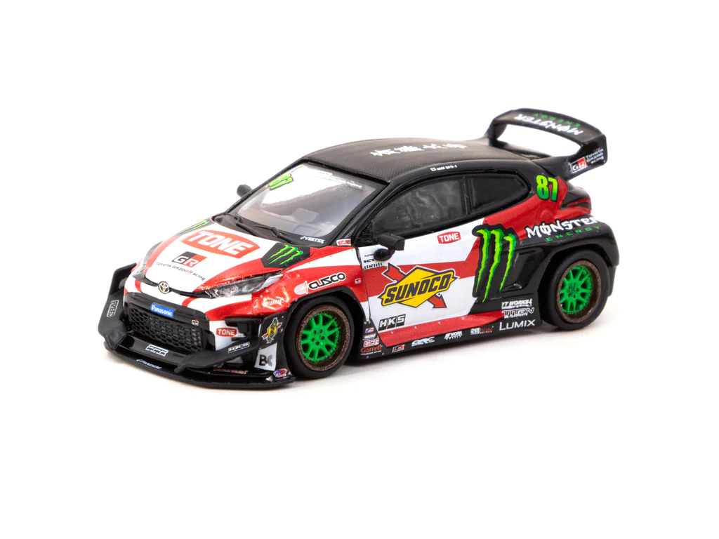 Tarmac Works 1/64 Pandem Yaris Drift - HOBBY64 - Thumbnail