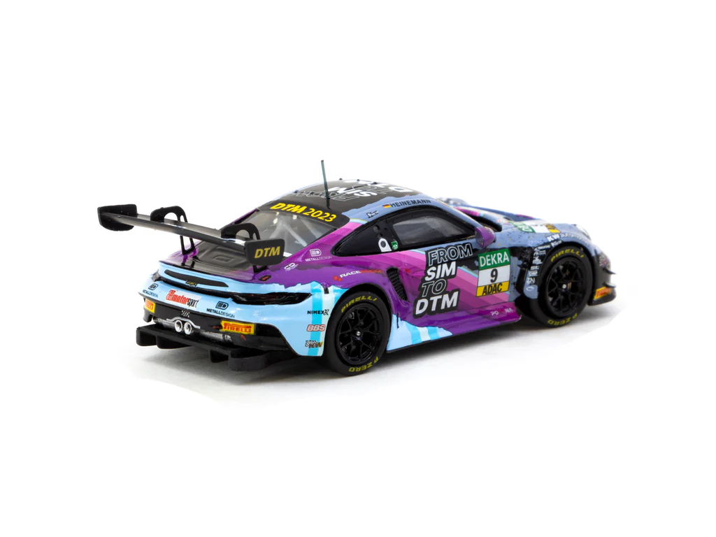 Tarmac Works 1/64 Porsche 911 GT3 R DTM 2023 #9 - HOBBY64 T64-084-23DTM09
