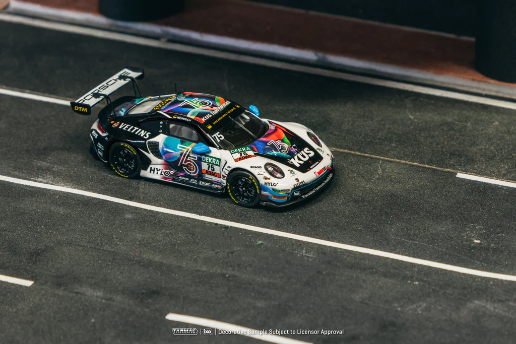Tarmac Works 1/64 Porsche 911 GT3 R DTM 2023 - HOBBY64 T64-084-23DTM75 - Thumbnail