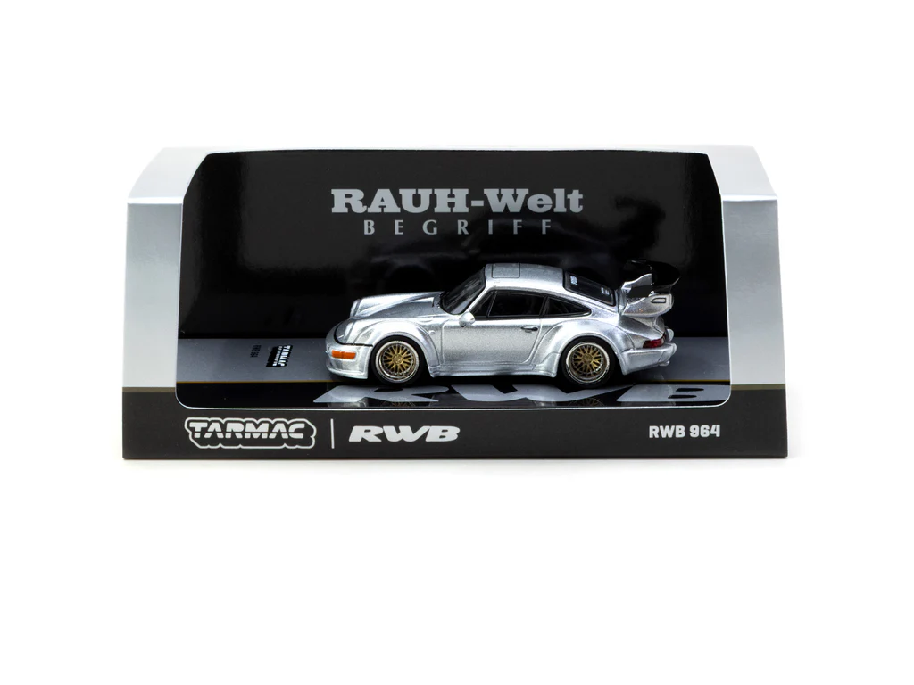 Tarmac Works 1/64 RWB 964 Silver - HOBBY64 T64-037-SL