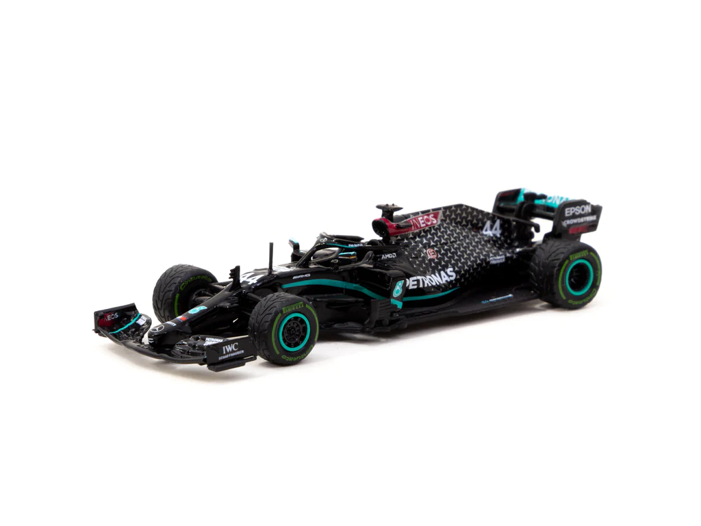 Tarmac Works 1/64 X iXO Models Mercedes-AMG F1 W11 EQ Performance Turkish Grand Prix 2020 #44 Winner World Champion 2020 - Lewis Hamilton - GLOBAL64 - Thumbnail